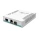 2. Mikrotik CRS106-1C-5S Gigabit-Ethernet (10/100/1000) Netzwerkadapter mit PoE-Unterstützung, Weiß