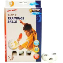 BEST SPORTING TRAININGS-TISCHTENNISBÄLLE 24 STÜCK WEISS