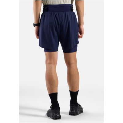 2. Herren-Shorts Odlo X-ALP TRAIL 6 INCH 2-in-1 in Marineblau