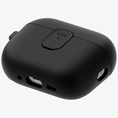 4. Uniq Clyde Hülle für AirPods Pro 3 – Schwarz und Grau
