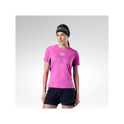 ROSSIGNOL W Sapa Ultra Tee Damen-T-Shirt Pink - M