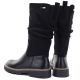 5. Warme, gerüschte Damenstiefel, schwarz, M.Daszyński SA259-
