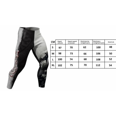 2. MFC DARK SIDE "WARRIOR" Lange Herrenleggings