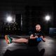 45. HMS KNV08 BLUE vinylbeschichtete Kettlebell aus Gusseisen 