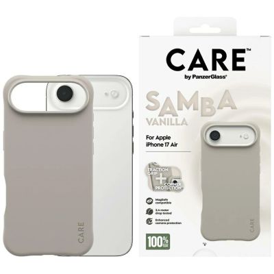 CARE by PanzerGlass Modisches Samba MagSafe Case für iPhone Air - Grau