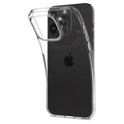 6. Spigen Liquid Crystal Hülle für iPhone 15 Pro – transparent