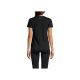 4. CASALL Essential Mesh Detail Tee Schwarz