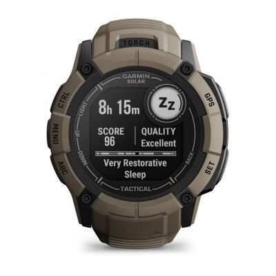 12. Garmin Instinct 2X Solaruhr – Tactical Edition Coyote Tan