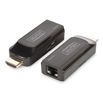 4. Mini-HDMI-Extender bis zu 50 m über Cat.5e/6/7 FHD1080p 60Hz HDCP 1.2 mit Audio (Kit)