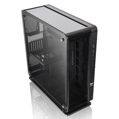 17. THERMALTAKE CORE P8 SCHWARZES GEHÄRTETES GLAS CA-1Q2-00M1WN-00