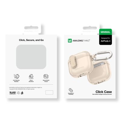 5. AmazingThing Minimal Case für AirPods 4 – Wüste