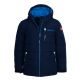 Trollkids Kinder Hemsedal Snow Jacket XT wasserdichte Skijacke mit Kapuze, Marineblau (513-164)