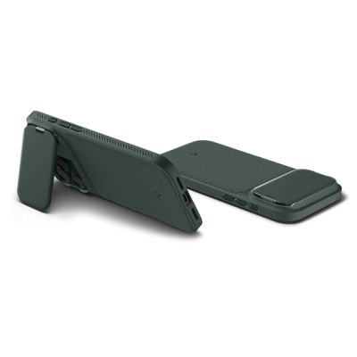6. Spigen Optik Armor MagSafe Case für iPhone 17 Pro Max - Grün