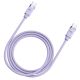 3. Orico CDX 60W 3A Power Delivery USB-C - USB-C 1m Kabel - Lila