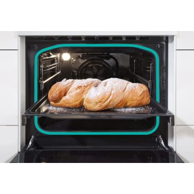 14. GORENJE GECS6B70CLI Retro-Elektroherd 60 cm | ExtraDampfgarfunktion | Heißluftfrittierfunktion | Gefrorenes Backen | Sahne