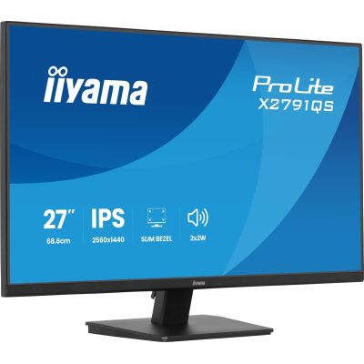 4. iiyama ProLite X2791QS-B1 Computermonitor 68,6 cm (27") 2560 x 1440 px Quad HD LED Schwarz