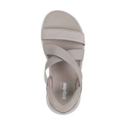 3. Skechers Damen GO WALK FLEX SANDALE GLIMMER UP 141489 TPE