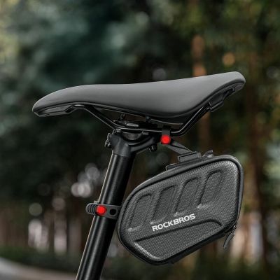 5. Rockbros C61 Hartschalen-Satteltasche für Lampe