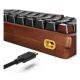 4. Sharkoon Skiller SGK50S3 Holz-Gaming-Tastatur