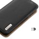 6. Dux Ducis Hivo Leather Flip Cover Echtleder Geldbörse für Karten und Dokumente Samsung Galaxy S22+ (S22 Plus) Schwarz
