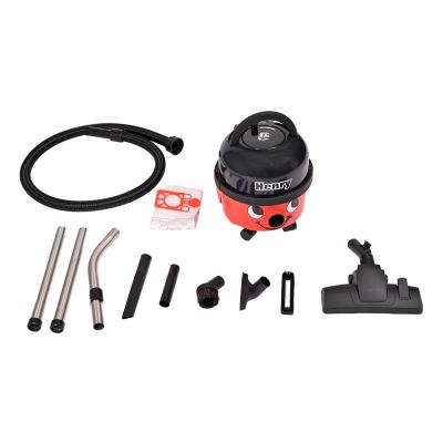 13. Numatic HVR160 Henry 902398 620W Roter Trockensauger mit Staubbeutel