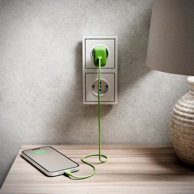 8. Puro ICON USB-C – USB-C-Kabel 1,5 m – grün