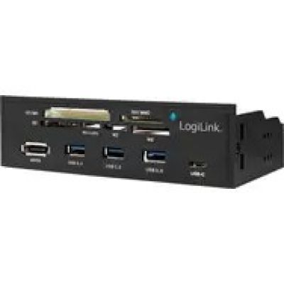 LogiLink UA0341 Interner SATA-Kartenleser Schwarz