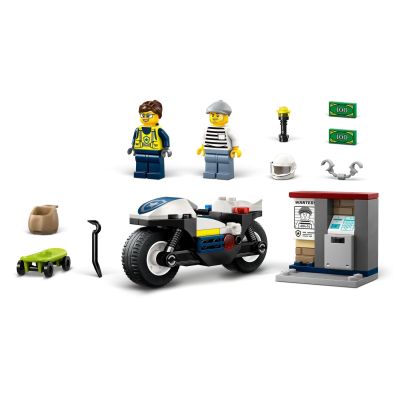 5. LEGO City 60455 Polizeimotorradverfolgungsjagd
