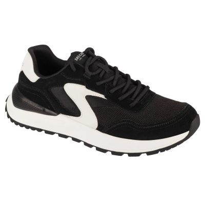 Skechers Fury - Fury Lace Low 183265-BKW Schwarz 40