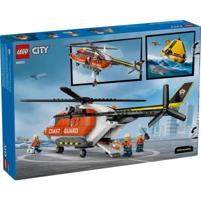 2. LEGO City 60503 Hubschrauber der Küstenwache