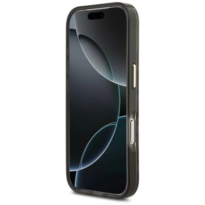 5. Guess MagSafe-Hülle mit Pythonmuster für iPhone 17 Pro Max – Braun