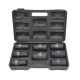 AWTOOLS Schlagschrauber-Steckschlüsselsatz 3/4" 8-teilig/17-38 mm/ Lange schwarze Linie