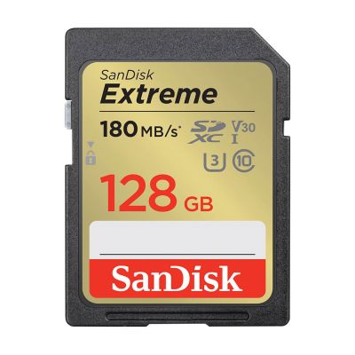 2. Sandisk Extreme 128 GB SDXC UHS-I