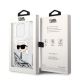 8. Karl Lagerfeld KLHCP14LLNKHCH iPhone 14 Pro 6.1" Silber/Silber Hardcase Glitter Karl Head