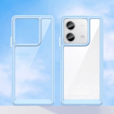 8. Outer Space Case mit Gelrahmen für Xiaomi Redmi Note 13 Pro – blau