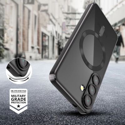 4. Tech-Protect MagFlex MagSafe Case für Samsung Galaxy S25 FE - Schwarz