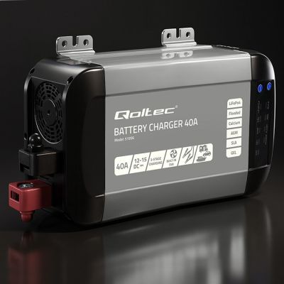 4. Intelligentes professionelles Monolith-Ladegerät für LiFePO4-, AGM-, GEL- und SLA-Batterien (40 A, 12 V)