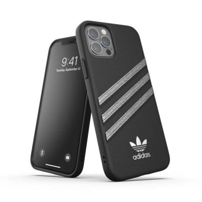 Adidas OR Molded Case Woman Hülle für iPhone 12 / iPhone 12 Pro - Schwarz