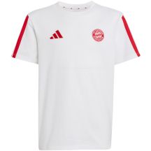 adidas FC Bayern München Kinder-Trikot weiß und rot KG2591
