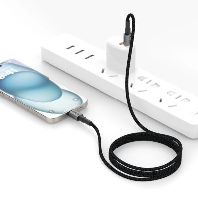 5. Tech-Protect UltraBoost DNA USB-C PD60W/3A Kabel 25 cm – grau