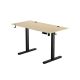 Nojo SENSE7 Elektrischer Schreibtisch 120x60 Schwarzkiefer