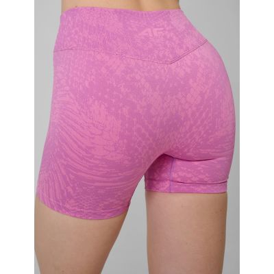 5. Nahtlose Trainingsshorts für Damen 4F 4FRSS26TFSTF133-54A