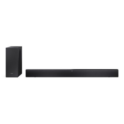 2. Sharp 2.1 Dolby Atmos/DTS Virtual:X Soundbar mit schlankem kabellosem Subwoofer | HT-SBW310 Lautsprecher | 330 W | Bluetooth-Konnektivität | Kabellose Verbindung