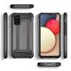 5. Hybrid Armor Case Tough Rugged Cover für Samsung Galaxy A03s schwarz