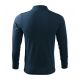 3. Malfini Single J. LS M MLI-21102 Marineblaues Poloshirt