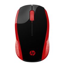HP Funkmaus 200 Empress Red Funkmaus Rot und Schwarz 2HU82AA