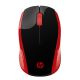 HP Funkmaus 200 Empress Red Funkmaus Rot und Schwarz 2HU82AA