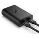 2. HP 65W GaN Laptop-Ladegerät 2xUSB-C Schwarzer Netzadapter 600Q7AA
