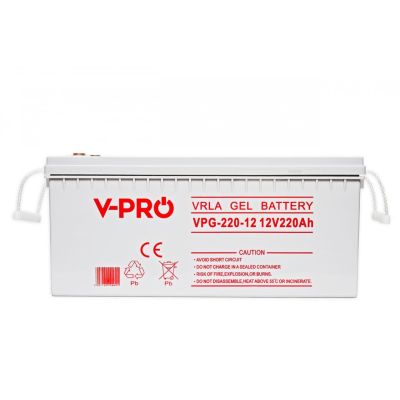 2. Volt Polska Gel VPRO Solarbatterie 12V 220Ah