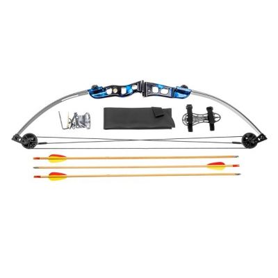 4. Poe Lang EK Firestar 25 lbs Carbonblauer Compoundbogen